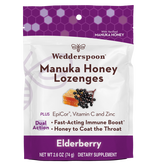 Wedderspoon Manuka Honey Elderberry Lozenges (Pack of 6, 2.6oz Jars) - Cozy Farm 