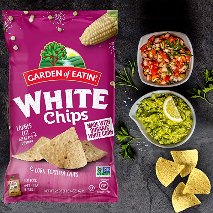 Garden of Eatin' Chip White Corn (Pack of 12 5.5oz) - Cozy Farm 