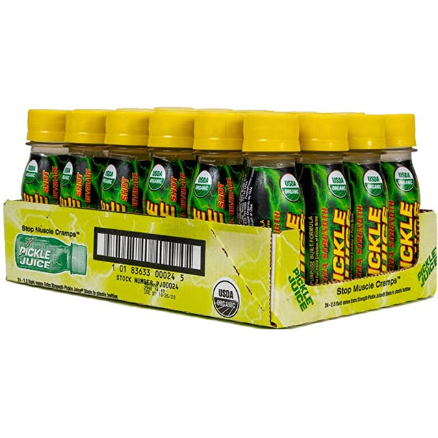 Pickle Juice Extra Shot (24 - 2.5 oz Bottles) - Cozy Farm 