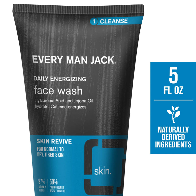 Every Man Jack Energizing Citrus Face Wash - 5 Fl Oz - Cozy Farm 