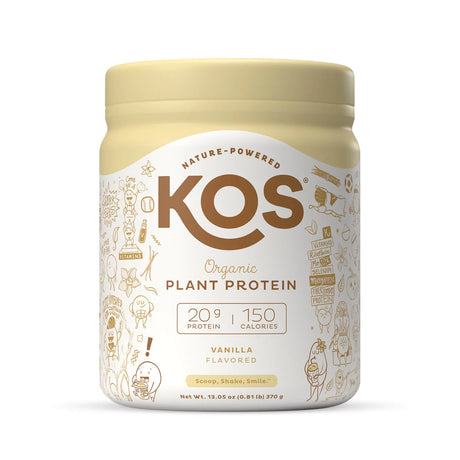 Kos Vanilla Protein Powder - 13.05 Oz - Cozy Farm 