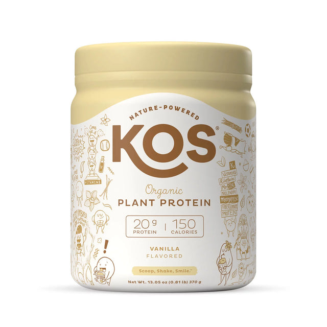 Kos Vanilla Protein Powder - 13.05 Oz - Cozy Farm 