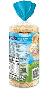 Lundberg Family Farms Rice Cakes, Salted Caramel, 6 - 11 oz Packages - Cozy Farm 