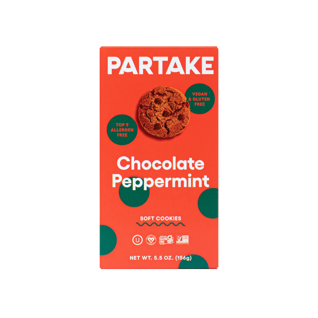 Partake Foods - Ckies Chocolate Pprmnt Sft Baked (Pack of 6) 5.5 Oz - Cozy Farm 