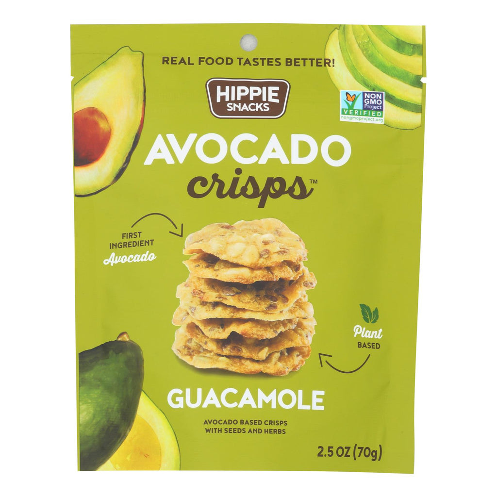 Hippie Snacks - Avocado Crspss Guacamole (Pack of 8 2.5 Oz) - Cozy Farm 