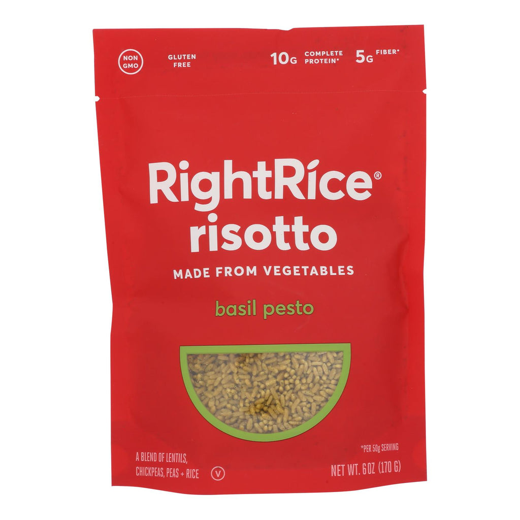 Right Rice - Risotto Veg Basil Pesto (Pack of 6-6 Oz) - Cozy Farm 