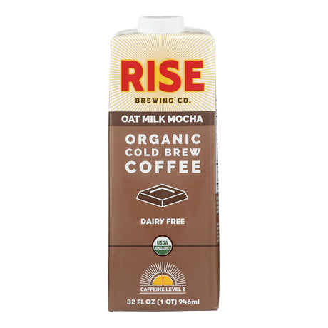 Rise Brewing Co. - Cold Brew Coffee Oatmilk Macchiato (Pack of 6-32oz) - Cozy Farm 