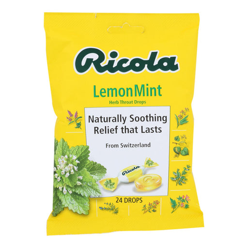 Ricola Cough Drops Lemon Mint (Pack of 8-24ct) - Cozy Farm 