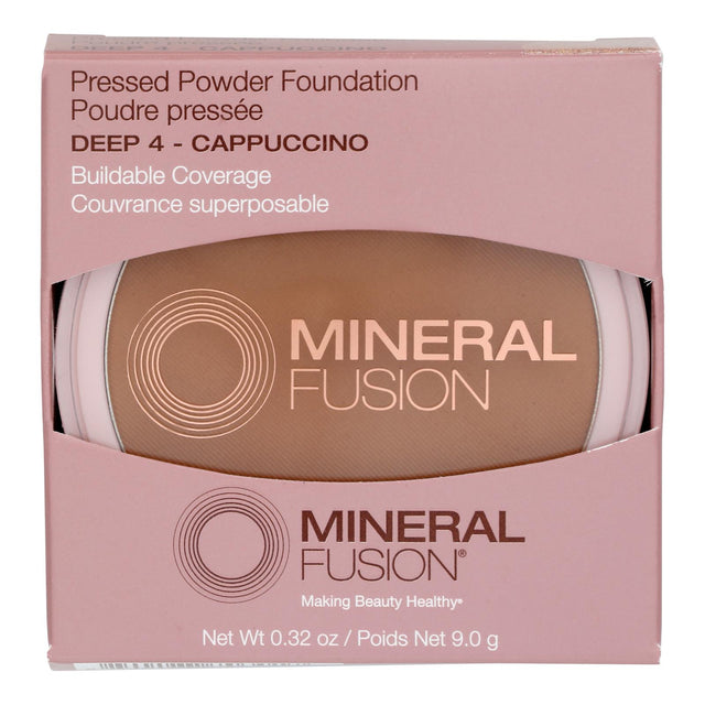 Mineral Fusion Pressed Base Makeup - Deep, 0.32 Oz (Pack of 4) - Cozy Farm 