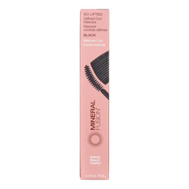 Mineral Fusion Black Lift Define Curl Mascara - 0.3 Fl Oz - Cozy Farm 
