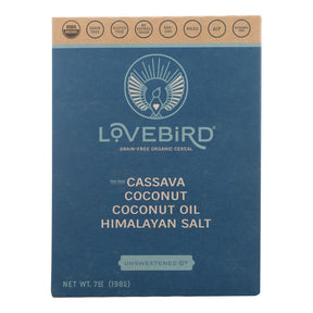 Lovebird Unsweetened Grain Cereal 7oz Pack of 6 - Cozy Farm 