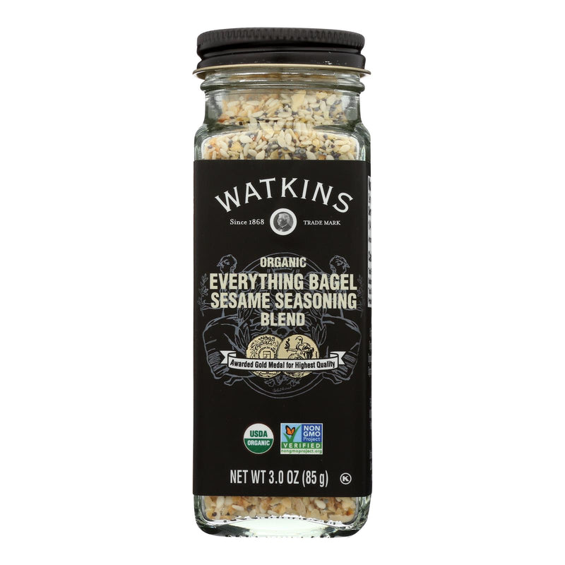 Watkins Seasoning Ever-Thyme Bagels Sesame - Case of 3 - 3 Oz - Cozy Farm 