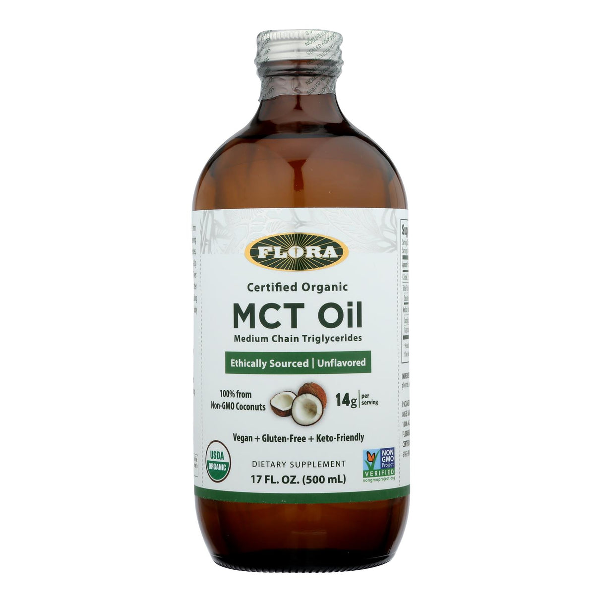 Flora MCT Oil, 17 Fl oz - Cozy Farm 