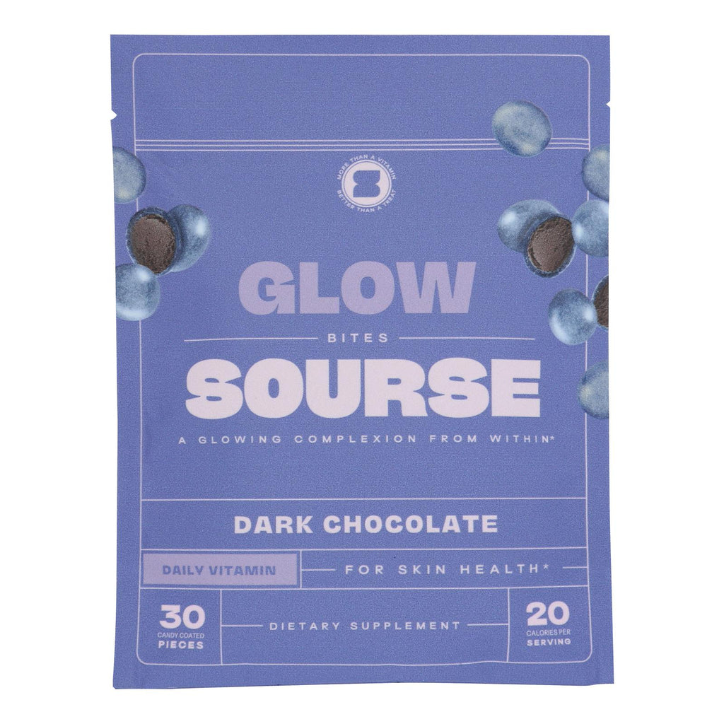 Glow Bites Vitamin Infused Chocolate (Pack of 6 2.2 Oz) - Cozy Farm 