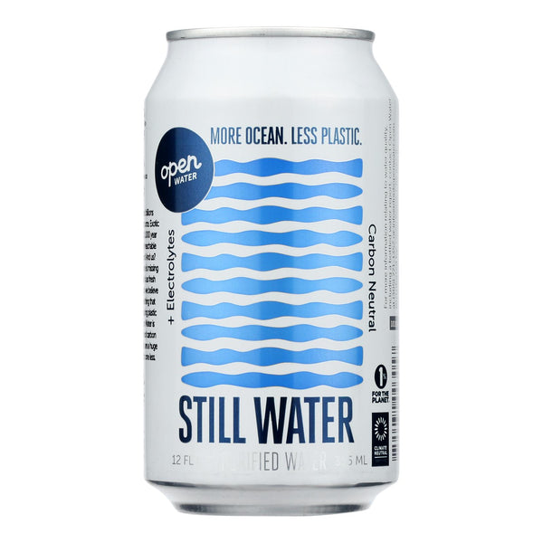 Open Water - Enhanced Electrolyte Water with Almond Flavor (Pack of 12 - 12 Fl Oz) - Cozy Farm 