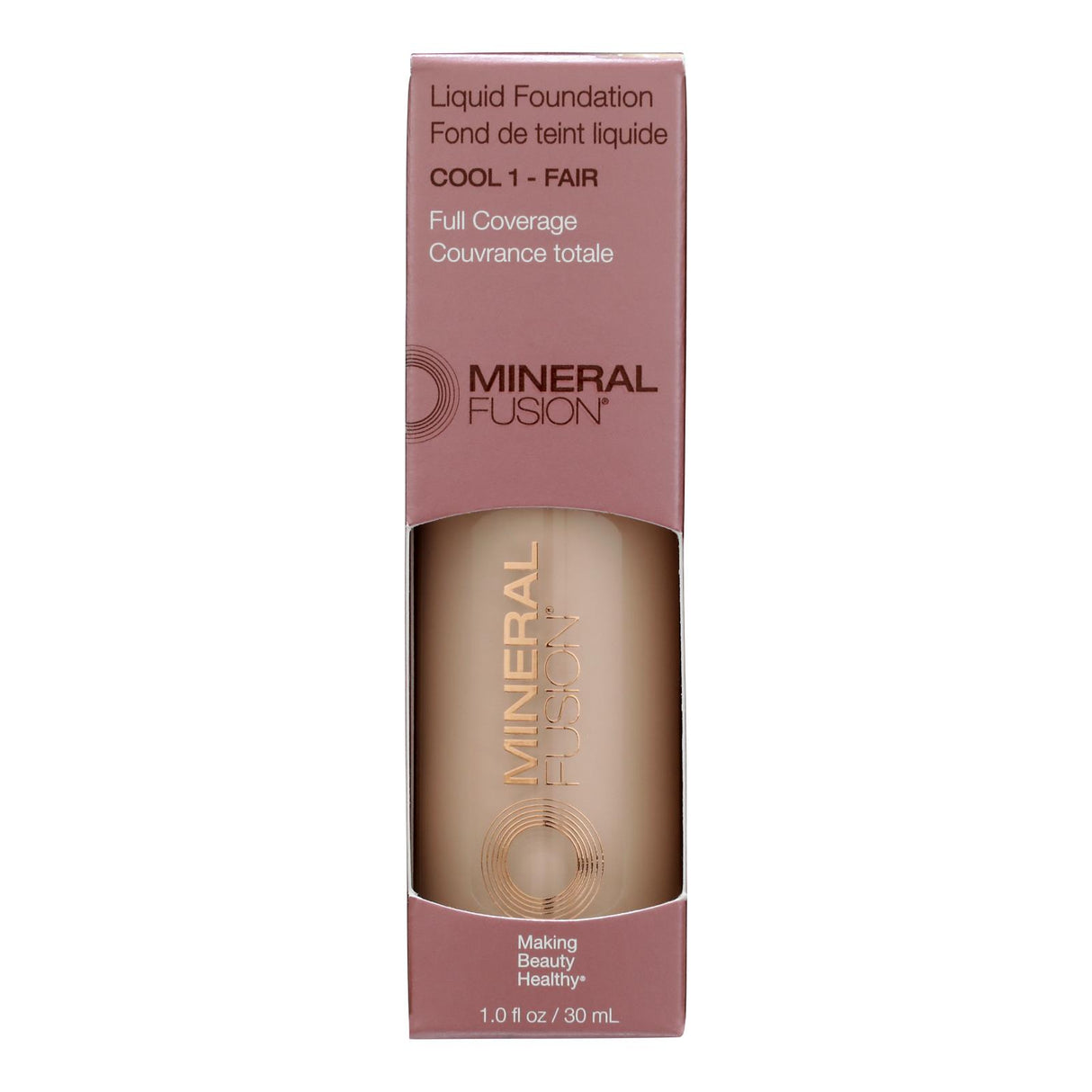 Mineral Fusion Liquid Foundation for a Cool Complexion - 1 Fl Oz - Cozy Farm 