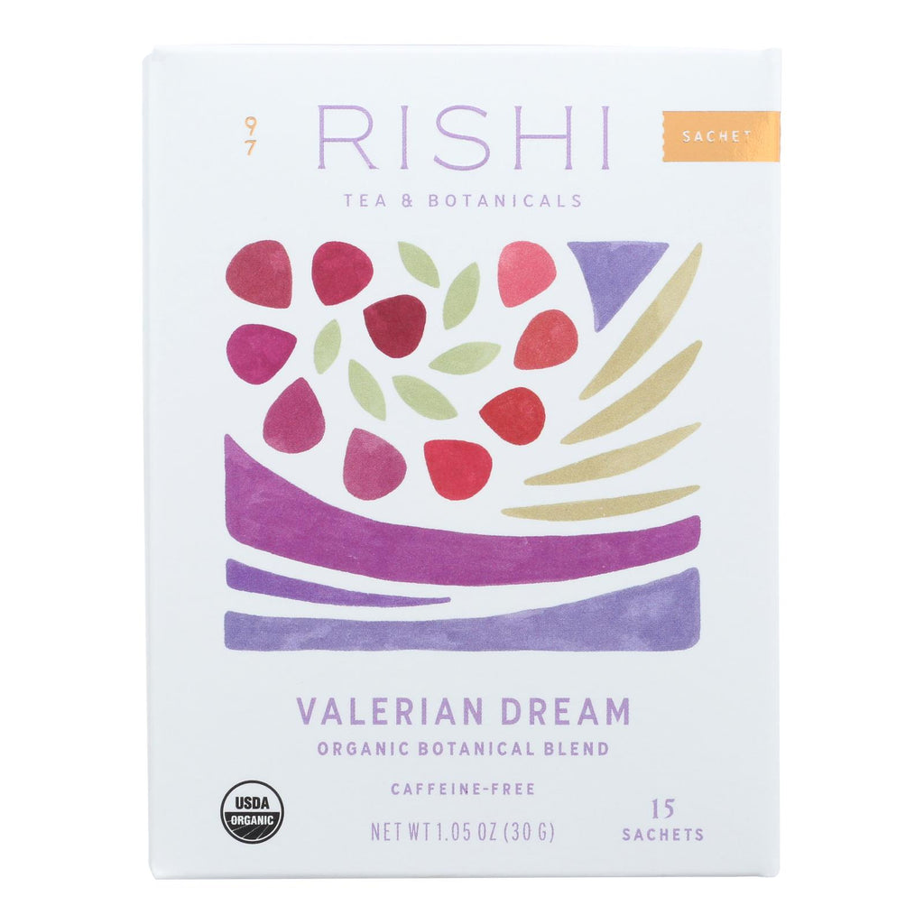 Rishi Tea Valerian Dream (Pack of 6-15 Bags) - Cozy Farm 