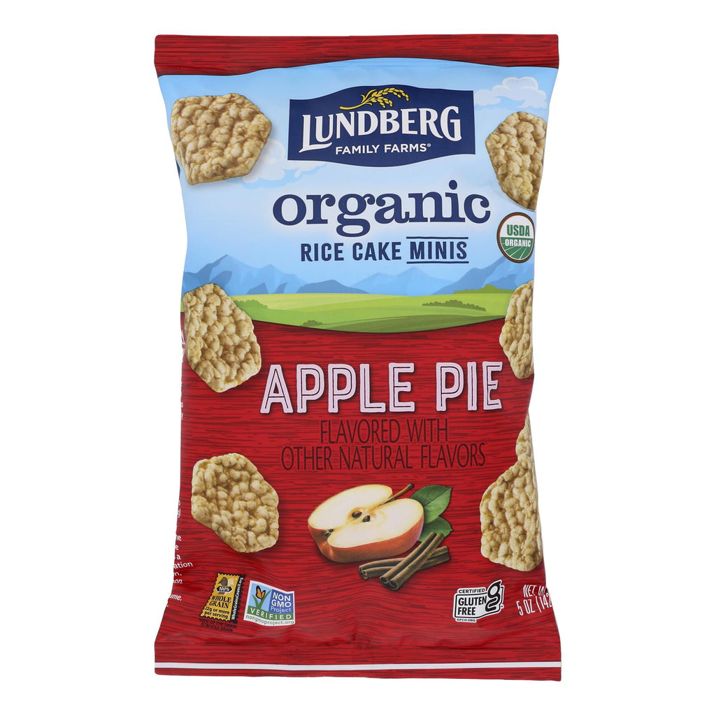 Lundberg Family Farms - Rice Ck Mini Apple Pie (Pack of 6-5 Oz) - Cozy Farm 