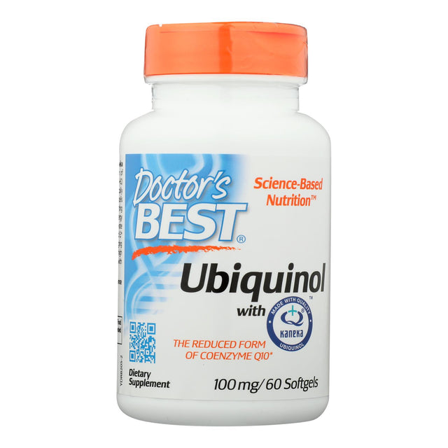 Doctor's Best Ubiquinol 100mg (Pack of 60 Sgels) - Cozy Farm 