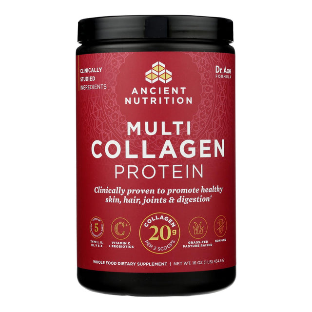 Ancient Nutrition Multi Collagen Protein Powder (16 Oz) - Cozy Farm 