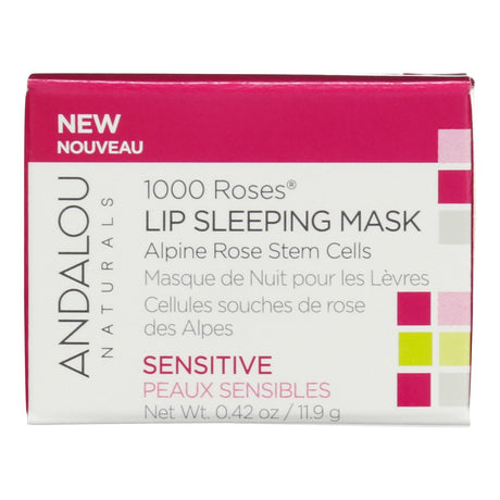 Andalou Naturals Sleep Mask Lip Balm for Sensitive Skin, 0.42 Fl Oz - Cozy Farm 