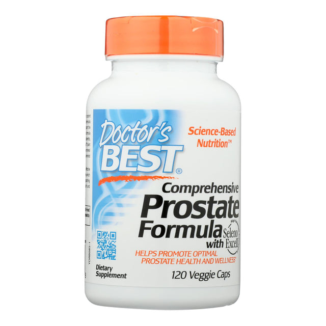 Doctor's Best Prostate Formula Comprehensive, 120 Veggie Caps - Cozy Farm 