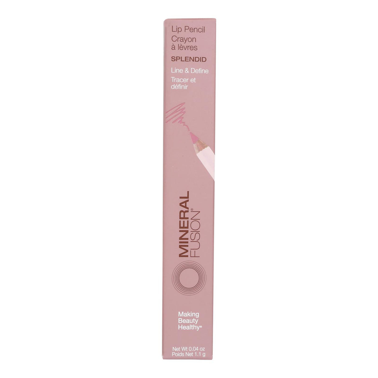 Mineral Fusion Lip Pencil in Splendid (0.4 Oz) - Cozy Farm 