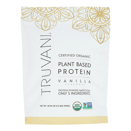 Truvani Vanilla Protein Powder - 20.95 Oz - Cozy Farm 