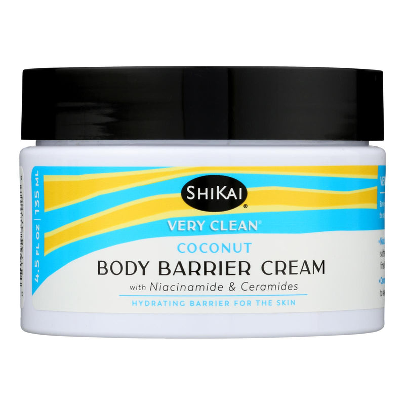 Shikai Naturals Cream Barrier Coconut Oil Blend Hair Leave-in Conditioner - 4.5 Fl Oz - Cozy Farm 