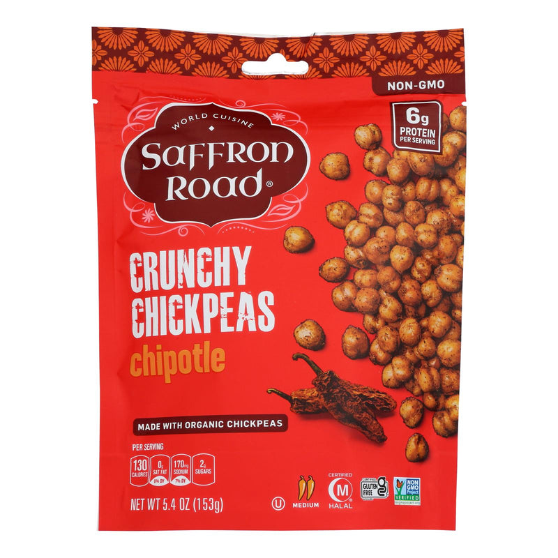 Saffron Road Chunky Chipotle Chick Peas (Pack of 6 - 5.4 Oz) - Cozy Farm 