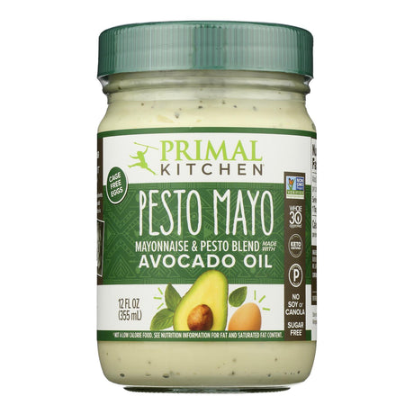 Primal Kitchen 6-Pack 12oz Mayo Pesto Avocado Oil - Cozy Farm 