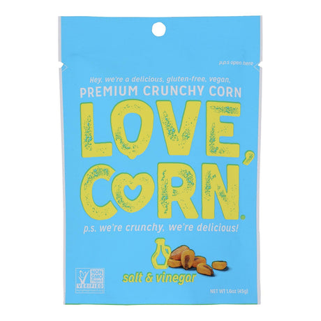 Love Corn Roasted Corn Salt 'N Vinegar 10-Pack (1.6 Oz Bags) - Cozy Farm 