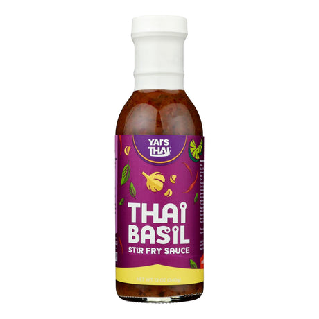 Yai's Thai Sauce Thai Basil, 12 Fl Oz (Pack of 6) - Cozy Farm 