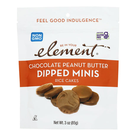 Element Rice Cake Minis Chocolate Peanut Butter 8-Pack (3 Oz Each) - Cozy Farm 