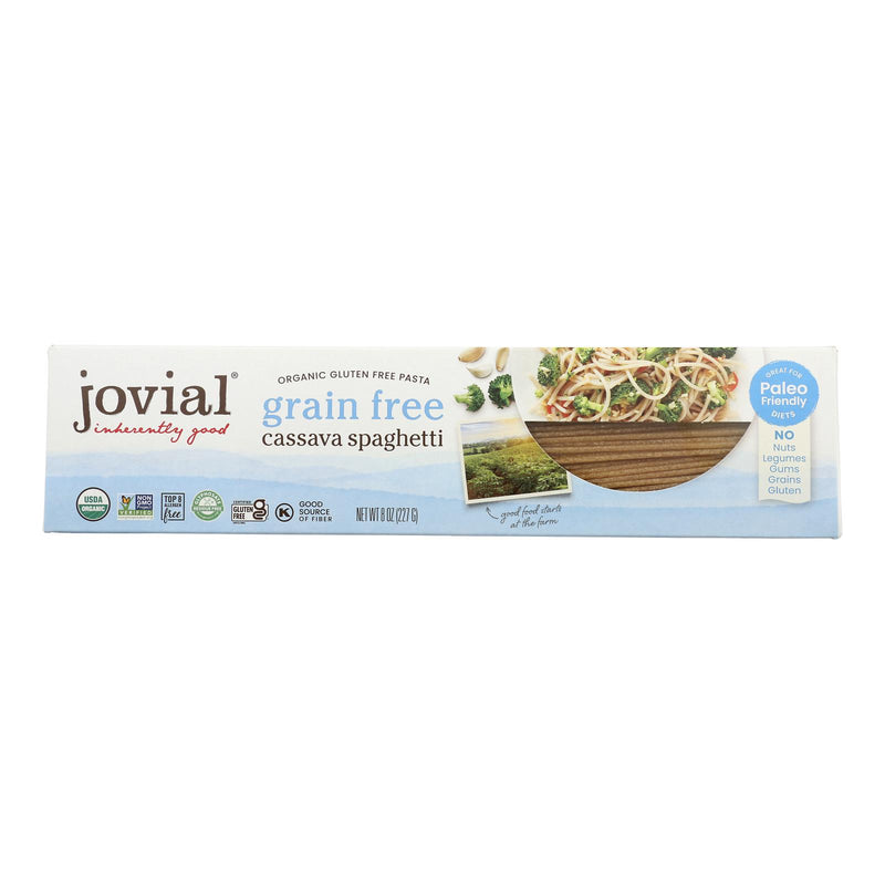 Jovial Organic Cassava Spaghetti, Gluten-Free Pasta (Pack of 12 - 8oz) - Cozy Farm 
