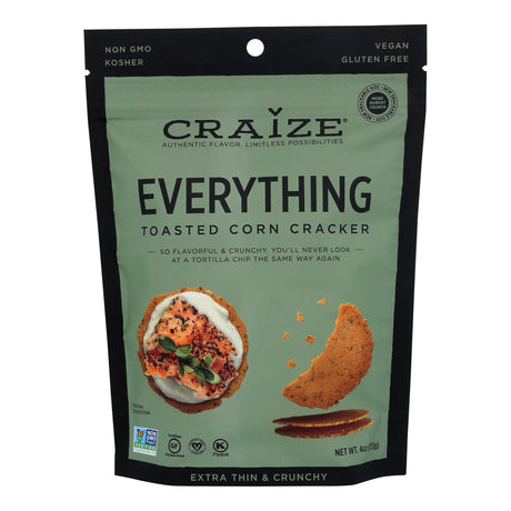 Craize Corn Cracker Everything Toast, 6-Pack, 4 Oz - Cozy Farm 