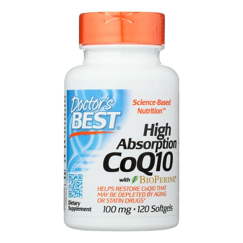 Doctor's Best CoQ10 100mg (Pack of 120 Softgels) - Cozy Farm 