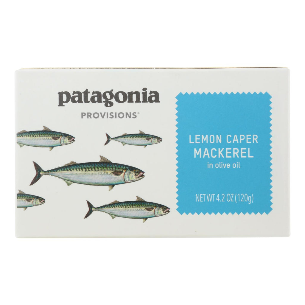 Patagonia Provisions - Mackerel Lemon Caper (Pack of 10) 4.2 Oz - Cozy Farm 