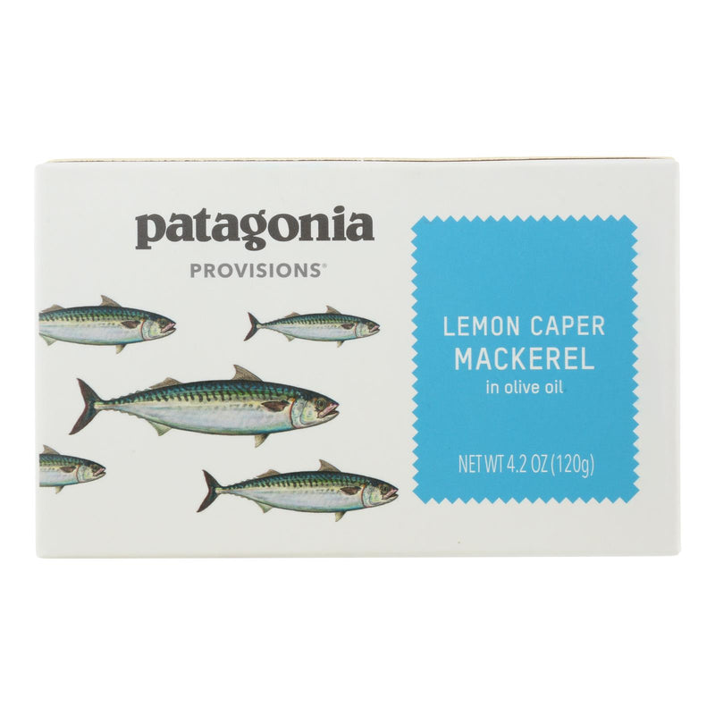 Patagonia Provisions Mackerel Lemon Caper 4.2 Oz Pack of 10 - Cozy Farm 