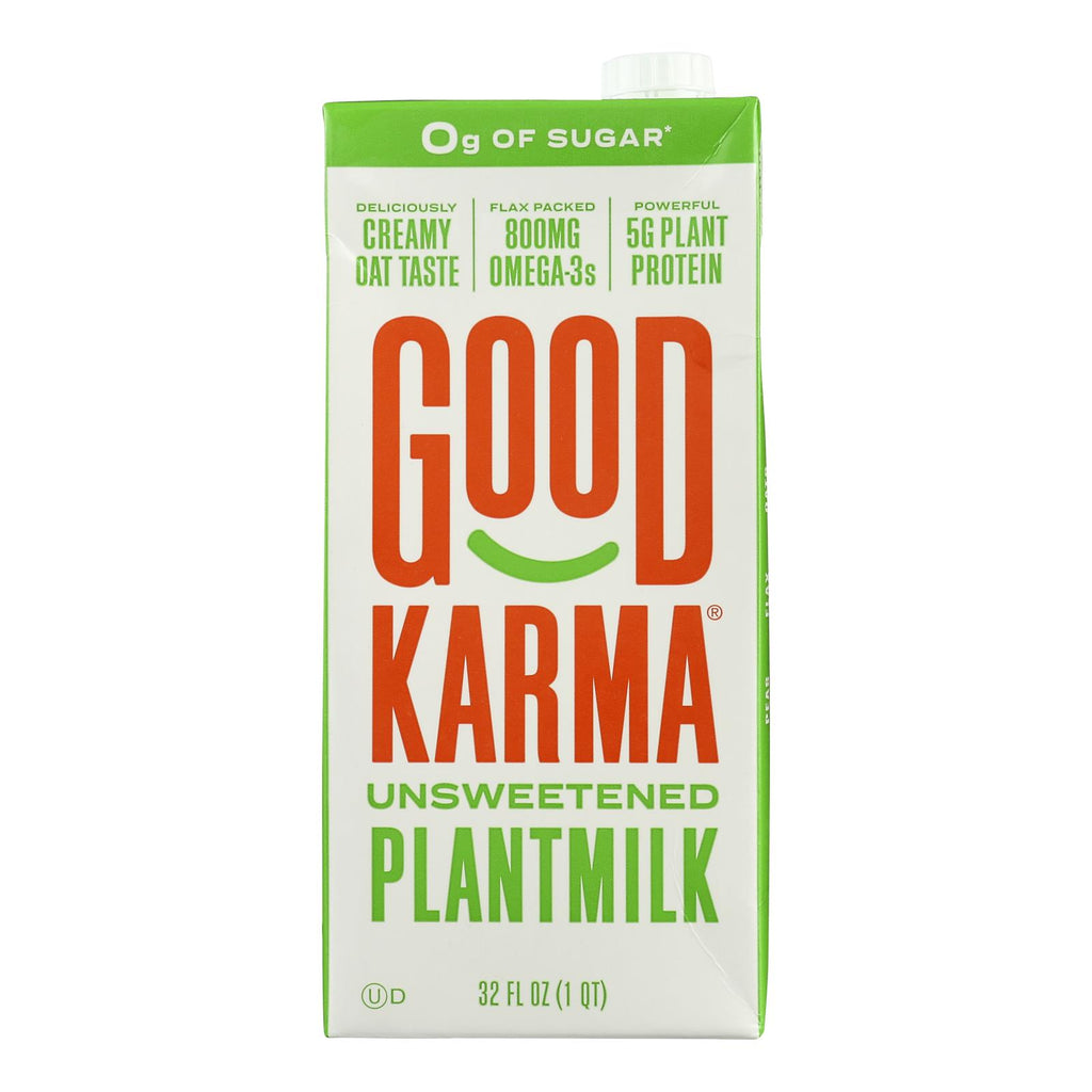 Good Karma Plant Milk Unsweetened (Pack of 6) 32 Oz - Cozy Farm 