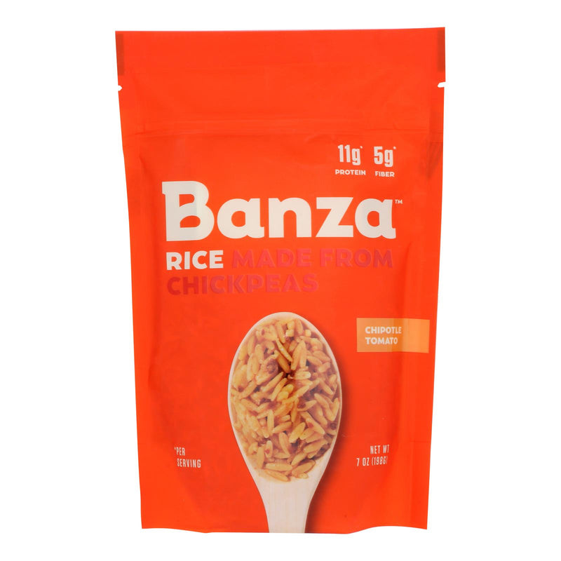 Banza Rice Chipotle Tomato Chickpea, 7 Oz (Pack of 6) - Cozy Farm 