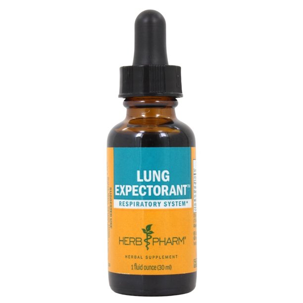 Herb Pharm Organic Lung Expectorant - 1 Fl Oz - Cozy Farm 