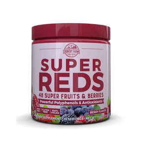 Country Farms Super Reds Powder Mix Berry - 7.1 Oz - Cozy Farm 