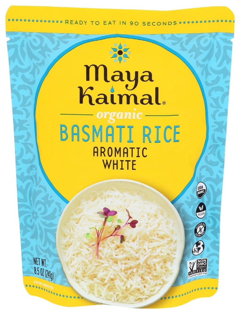 Maya Kaimal - Rice Basmati Aromatic (Pack of 6-8.5 Oz) - Cozy Farm 