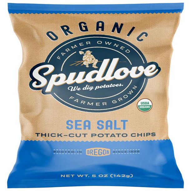 Spudlove - Chips Thck Sea Salt (Pack of 9.5 Oz) - Cozy Farm 
