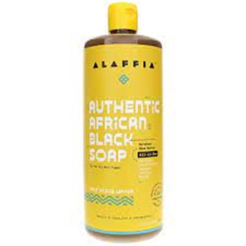 Alaffia All-in-One Wild Lavender African Black Soap, 16 oz - Cozy Farm 