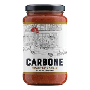 Carbone Roasted Garlic Sauce, Rich Flavor (Pack of 6 - 24 Oz) - Cozy Farm 