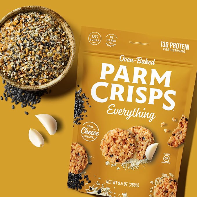 Parm Crisps - Parm Crisp Everything (Pack of 12 1.75 Oz) - Cozy Farm 