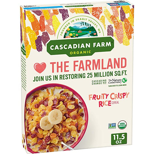 Cascadian Farm - Cereal Fruity Crispy Rice (Pack of 10-11.5 Oz) - Cozy Farm 