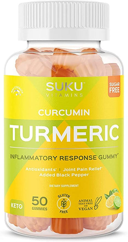 Suku Vitamins Gummy Turmeric Supplement (50) - Cozy Farm 